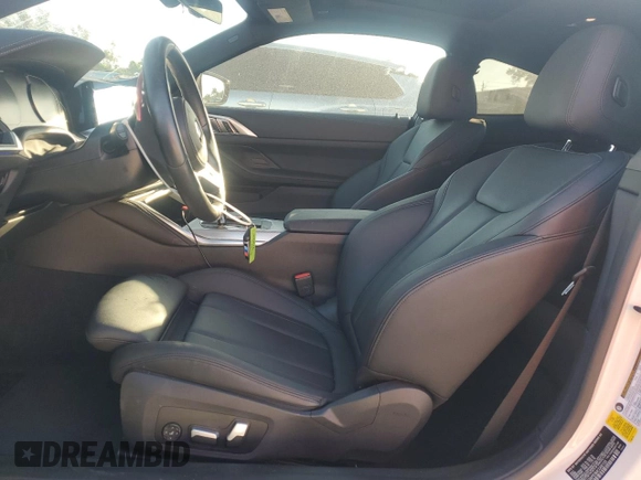 2021 BMW 4 Series 430i with VIN WBA53AP03MCG66105, listed as a Copart auction lot 88971625 with 69,236 mi miles and Salvage Title. Bid and sale history available at DreamBid. Image 7.