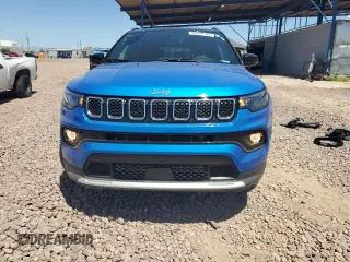 2024 Jeep Compass Limited z VIN 3C4NJDCN4RT593203, wystawiony jako Copart lot #54519135 z przebiegiem 15 804 mil mil oraz Szkoda całkowita • Salvage title. Historia ofert i sprzedaży dostępna na DreamBid. Obrazek 5.