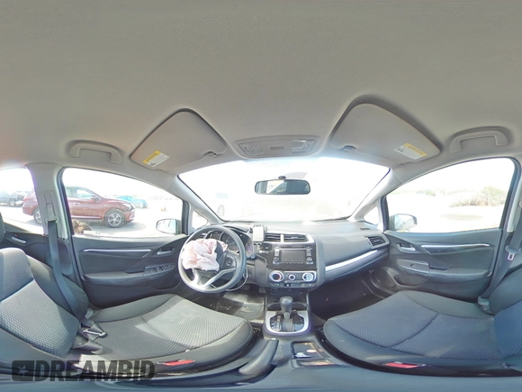 2019 Honda Fit LX with VIN 3HGGK5H44KM713773, listed as a Copart auction lot 47690125 with 21,367 mi miles and Salvage title. Bid and sale history available at DreamBid. Image 13.