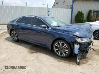 2019 Lincoln MKZ Reserve II with VIN 3LN6L5F96KR604865, listed as a Copart auction lot 59718895 with 85,547 mi miles and Salvage title. Bid and sale history available at DreamBid. Image 4.