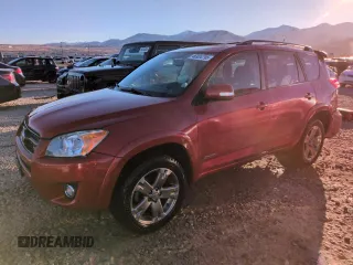 2012 Toyota RAV4 Sport with VIN JTMRK4DV5C5107440, listed as a Copart auction lot 46934795 with 92,263 mi miles and Salvage Title. Bid and sale history available at carsss.com. Image 1.