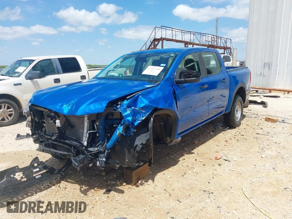 2024 Ford Ranger XL with VIN 1FTER4BH4RLE54138, listed as a IAAI auction lot 42361598 with 9,464 mi miles and . Bid and sale history available at DreamBid. Image 18.