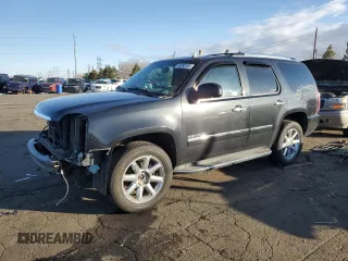 2012 GMC Yukon Denali with VIN 1GKS2EEF9CR124334, listed as a Copart auction lot 43080105 with 184,632 mi miles and Salvage Title. Bid and sale history available at carsss.com. Image 1.