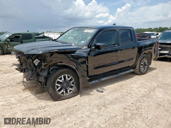 2022 Nissan Frontier SV with VIN 1N6ED1EJ7NN607859, listed as a Copart auction lot 60967545 with 48,828 mi miles and Salvage title. Bid and sale history available at DreamBid. Image 1.