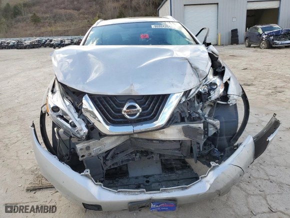 2017 Nissan Murano SL with VIN 5N1AZ2MHXHN141268, listed as a Copart auction lot 86884204 with 152,197 mi miles and Salvage Title. Bid and sale history available at carsss.com. Image 5.