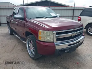 2009 Chevrolet Silverado 1500 LT with VIN 3GCEC23C89G108938, listed as a IAAI auction lot 42052075 with 189,957 mi miles. Bid and sale history available at carsss.com. Image 1.