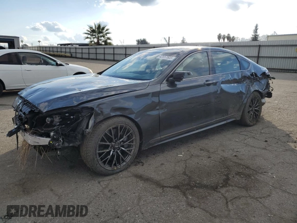 2019 Genesis G80 3.3T Sport with VIN KMHGN4JB6KU290601, listed as a Copart auction lot 42657505 with 29,085 mi miles and Salvage Title. Bid and sale history available at carsss.com. Image 1.