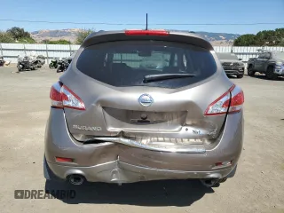 2011 Nissan Murano SV with VIN JN8AZ1MW0BW174542, listed as a Copart auction lot 70151694 with 123,094 mi miles and Salvage Title. Bid and sale history available at carsss.com. Image 6.
