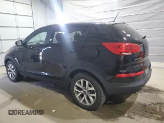 2015 Kia Sportage LX with VIN KNDPBCAC2F7772213, listed as a Copart auction lot 53262835 with 123,405 mi miles and Clean Title. Bid and sale history available at DreamBid. Image 2.