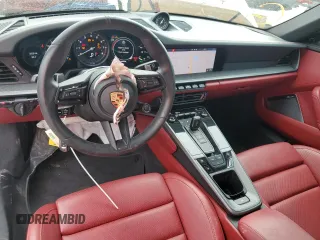 2021 Porsche 911 Carrera with VIN WP0CA2A96MS239226, listed as a Copart auction lot 60892643 with 17,195 mi miles. Bid and sale history available at carsss.com. Image 8.