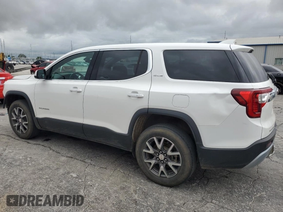 2020 GMC Acadia SLE with VIN 1GKKNKLA5LZ182020, listed as a Copart auction lot 58253525 with 125,429 mi miles and Salvage title. Bid and sale history available at DreamBid. Image 2.