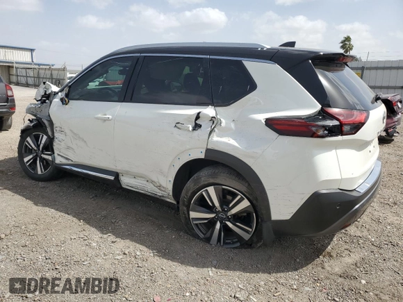 2023 Nissan Rogue SL with VIN JN8BT3CAXPW420494, listed as a Copart auction lot 48075245 with 20,736 mi miles and Salvage Title. Bid and sale history available at carsss.com. Image 2.