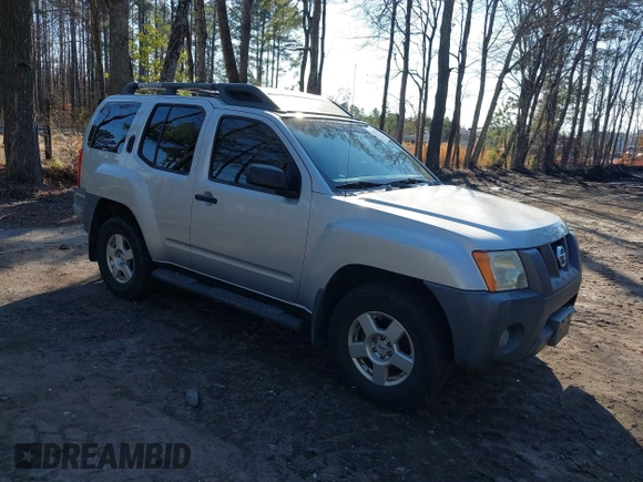 2007 Nissan Xterra SE with VIN 5N1AN08WX7C537428, listed as a IAAI auction lot 41511818 with 151,558 mi miles and . Bid and sale history available at DreamBid. Image 1.