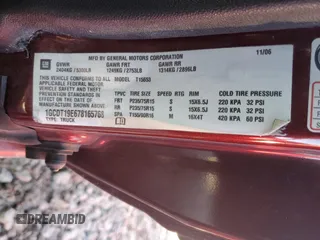 2007 Chevrolet Colorado LT w/1LT with VIN 1GCDT19E678165768, listed as a Copart auction lot 47241395 with 196,102 mi miles and Clean Title. Bid and sale history available at carsss.com. Image 12.