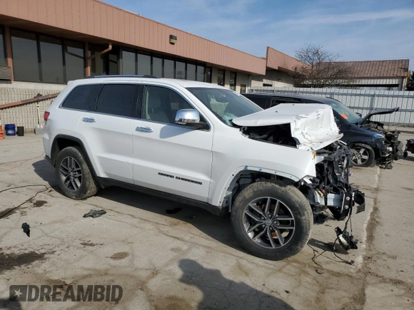 2017 Jeep Grand Cherokee Limited z VIN 1C4RJEBG6HC943399, wystawiony jako Copart lot #49082415 z przebiegiem Nie podano mil oraz Szkoda całkowita • Salvage title. Historia ofert i sprzedaży dostępna na DreamBid. Obrazek 4.
