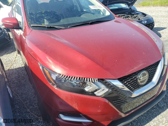 2022 Nissan Rogue Sport SL with VIN JN1BJ1CV0NW352487, listed as a Copart auction lot 74661284 with 0 mi miles and Non Repairable. Bid and sale history available at carsss.com. Image 4.