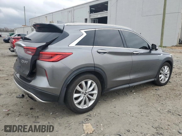 2019 Infiniti QX50 Essential с VIN 3PCAJ5M38KF117820, выставлен на аукционе Copart как лот 51347075 с пробегом 110 011 миль миль и Списание • Salvage title. История ставок и продаж доступна на DreamBid. Изображение 3.