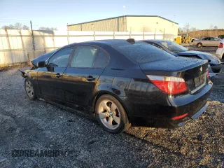 2005 BMW 5 Series 530i with VIN WBANA73535CR57700, listed as a Copart auction lot 87528245 with 255,305 mi miles and Salvage Title. Bid and sale history available at DreamBid. Image 2.