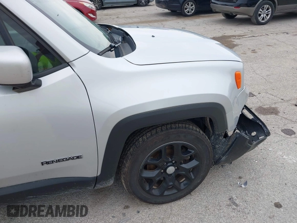 2017 Jeep Renegade Altitude with VIN ZACCJABB1HPE82336, listed as a IAAI auction lot 42353436 with 62,843 mi miles and . Bid and sale history available at DreamBid. Image 6.