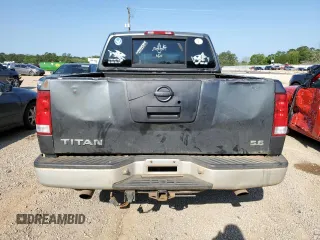 2005 Nissan Titan SE with VIN 1N6AA07A65N510019, listed as a Copart auction lot 53382375 with 337,220 mi miles and Salvage Title. Bid and sale history available at DreamBid. Image 6.