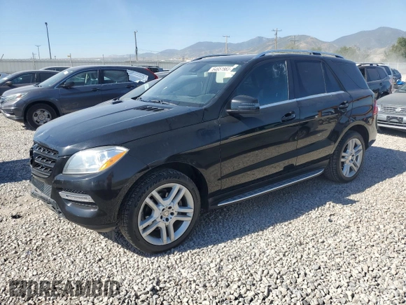 2015 Mercedes-Benz M 350 with VIN 4JGDA5HB9FA509536, listed as a Copart auction lot 64651965 with 134,922 mi miles and Salvage title. Bid and sale history available at DreamBid. Image 1.