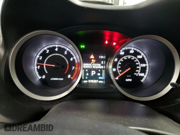 2015 Mitsubishi Lancer GT with VIN JA32U8FW4FU022218, listed as a Copart auction lot 84468334 with 76,297 mi miles and Salvage Title. Bid and sale history available at carsss.com. Image 9.