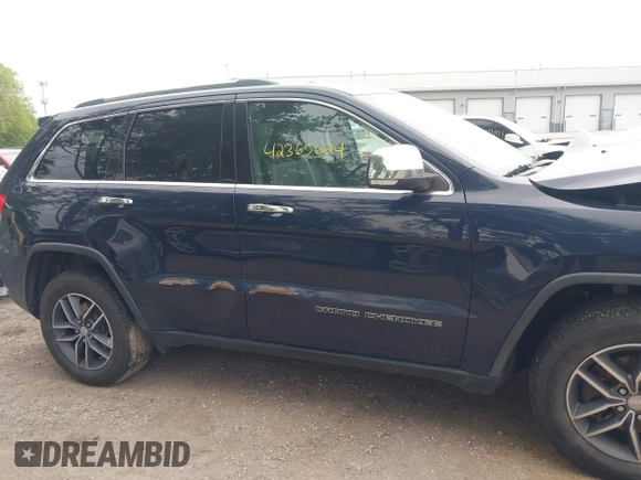 2018 Jeep Grand Cherokee Limited z VIN 1C4RJFBG9JC365715, wystawiony jako IAAI lot #42365624 z przebiegiem 125 639 mil mil oraz . Historia ofert i sprzedaży dostępna na DreamBid. Obrazek 13.