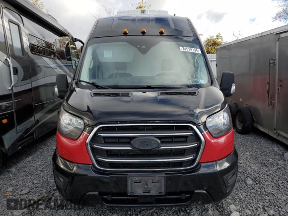 2020 Ford Transit with VIN 1FTBF4UG0LKA12471, listed as a Copart auction lot 79686724 with 175,526 mi miles and Salvage Title. Bid and sale history available at DreamBid. Image 5.