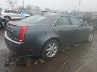 2009 Cadillac CTS AWD with VIN 1G6DG577990160438, listed as a Copart auction lot 81264804 with 188,047 mi miles and Clean Title. Bid and sale history available at DreamBid. Image 3.