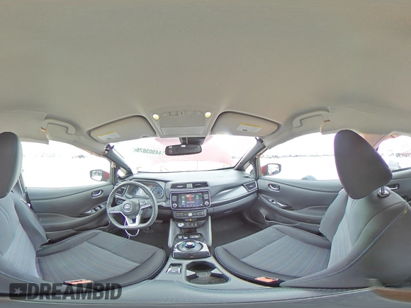 2022 Nissan LEAF SV Plus with VIN 1N4BZ1CV9NC562518, listed as a Copart auction lot 44903875 with 33,371 mi miles and Salvage Title. Bid and sale history available at DreamBid. Image 15.