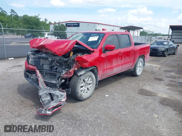 2022 Nissan Frontier SV with VIN 1N6ED1EJ4NN655111, listed as a IAAI auction lot 42558539 with 18,003 mi miles and . Bid and sale history available at DreamBid. Image 2.