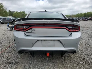 2019 Dodge Charger R/T with VIN 2C3CDXCT3KH721495, listed as a Copart auction lot 52066695 with 61,666 mi miles and Salvage Title. Bid and sale history available at DreamBid. Image 6.