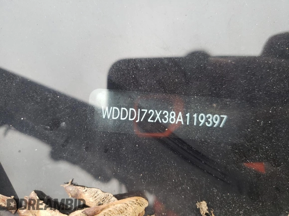 2008 Mercedes-Benz CLS 550 with VIN WDDDJ72X38A119397, listed as a Copart auction lot 69606244 with 8,251 mi miles and Salvage Title. Bid and sale history available at DreamBid. Image 13.