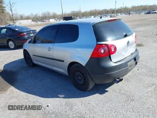 2008 Volkswagen Rabbit S with VIN WVWBA71KX8W256797, listed as a IAAI auction lot 41868829 with 158,783 mi miles. Bid and sale history available at carsss.com. Image 3.