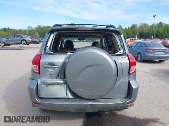 2008 Toyota RAV4 Limited with VIN JTMBD31VX86073331, listed as a IAAI auction lot 42270260 with 124,450 mi miles and . Bid and sale history available at DreamBid. Image 15.