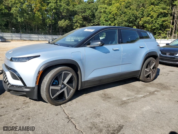 2023 Fisker Ocean One with VIN VCF1ZBU2XPG001983, listed as a Copart auction lot 72367324 with 0 mi miles and Salvage Title. Bid and sale history available at carsss.com. Image 1.