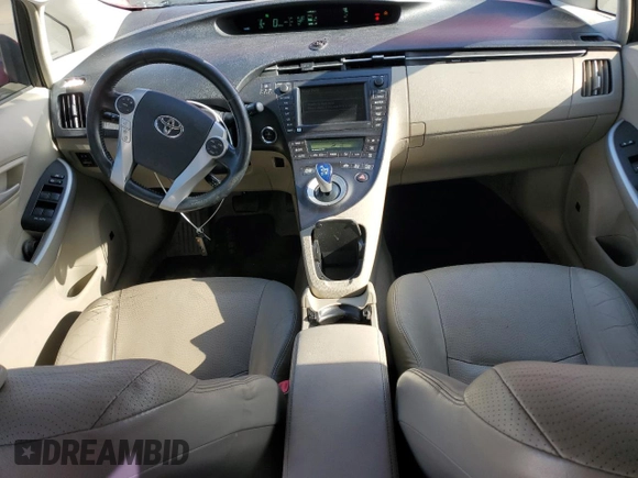 2010 Toyota Prius II with VIN JTDKN3DU1A5015667, listed as a Copart auction lot 53992775 with 233,043 mi miles and Salvage Title. Bid and sale history available at DreamBid. Image 8.
