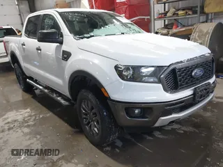 2021 Ford Ranger XL with VIN 1FTER4FH4MLD43124, listed as a IAAI auction lot 41358511 with 32,654 mi miles. Bid and sale history available at carsss.com. Image 1.