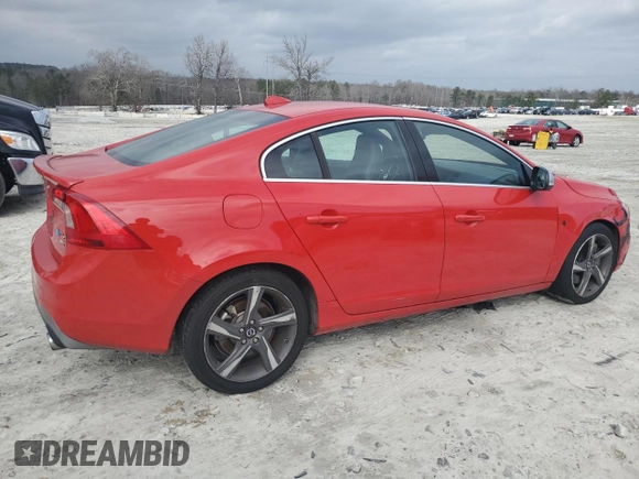 2014 Volvo S60 T6 with VIN YV1902FH9E2295525, listed as a Copart auction lot 42168935 with 152,277 mi miles and Salvage Title. Bid and sale history available at carsss.com. Image 3.