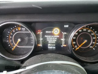 2021 Jeep Wrangler Unlimited Sahara z VIN 1C4HJXEG0MW572641, wystawiony jako Copart lot #42867765 z przebiegiem 93 609 mil mil oraz Szkoda całkowita • Salvage title. Historia ofert i sprzedaży dostępna na DreamBid. Obrazek 9.
