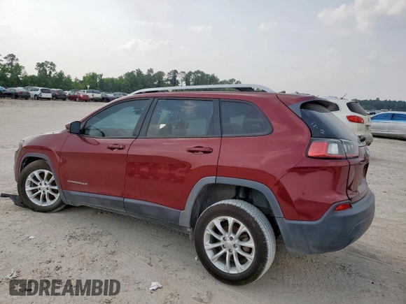 2020 Jeep Cherokee Latitude with VIN 1C4PJLCBXLD548174, listed as a Copart auction lot 53548805 with 90,578 mi miles and Salvage title. Bid and sale history available at DreamBid. Image 2.