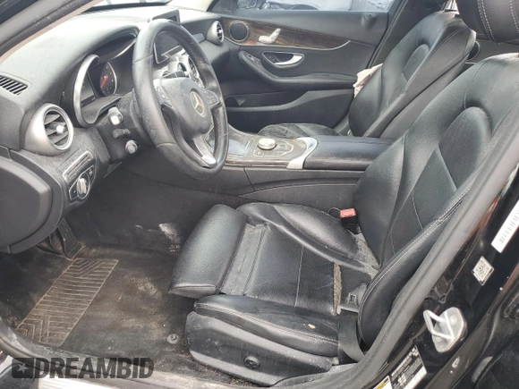 2017 Mercedes-Benz C 300 with VIN 55SWF4JB1HU233784, listed as a Copart auction lot 62966235 with 110,834 mi miles and Clean title. Bid and sale history available at DreamBid. Image 7.