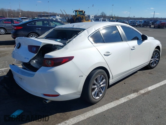 2022 Mazda 3 S with VIN JM1BPAALXN1508318, listed as a IAAI auction lot 41669583 with 38,620 mi miles and . Bid and sale history available at DreamBid. Image 4.
