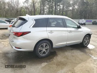 2017 Infiniti QX60 with VIN 5N1DL0MN4HC507133, listed as a Copart auction lot 48823865 with 184,428 mi miles and Salvage Title. Bid and sale history available at carsss.com. Image 3.