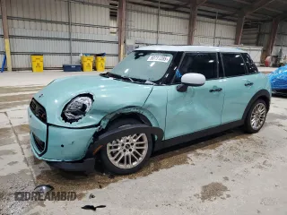 2025 MINI Hardtop 4 Door Cooper S with VIN WMW53GD02S2W57161, listed as a Copart auction lot 60731285 with 4,767 mi miles and Salvage title. Bid and sale history available at DreamBid. Image 1.