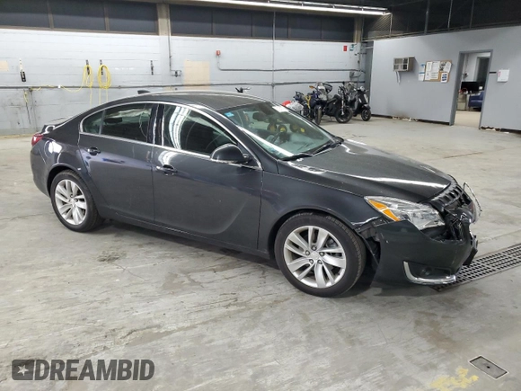 2016 Buick Regal z VIN 2G4GK5EXXG9138846, wystawiony jako Copart lot #61006775 z przebiegiem 107 580 mil mil oraz Szkoda całkowita • Salvage title. Historia ofert i sprzedaży dostępna na DreamBid. Obrazek 4.