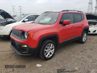 2018 Jeep Renegade Altitude with VIN ZACCJBBB1JPH82986, listed as a Copart auction lot 62943603 with 46,771 mi miles and Salvage title. Bid and sale history available at DreamBid. Image 1.