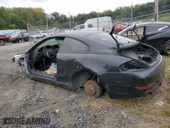 2010 BMW 6 Series 650i with VIN WBAEA5C50ACV92973, listed as a Copart auction lot 71177854 with 0 mi miles and Salvage Title. Bid and sale history available at carsss.com. Image 2.