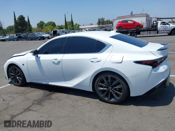 2024 Lexus IS 300 with VIN JTHBA1D2XR5131510, listed as a IAAI auction lot 42607201 with 10,580 mi miles and . Bid and sale history available at DreamBid. Image 14.