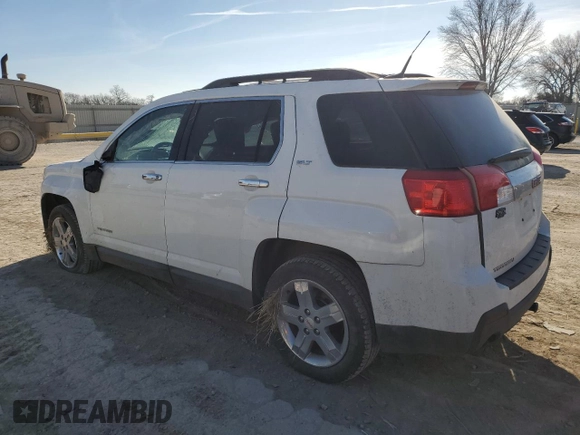 2012 GMC Terrain SLT-1 with VIN 2GKFLVE50C6182771, listed as a Copart auction lot 87076854 with 122,313 mi miles and Salvage Title. Bid and sale history available at carsss.com. Image 2.